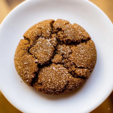 Chewy Molasses Gingerbread Cookies