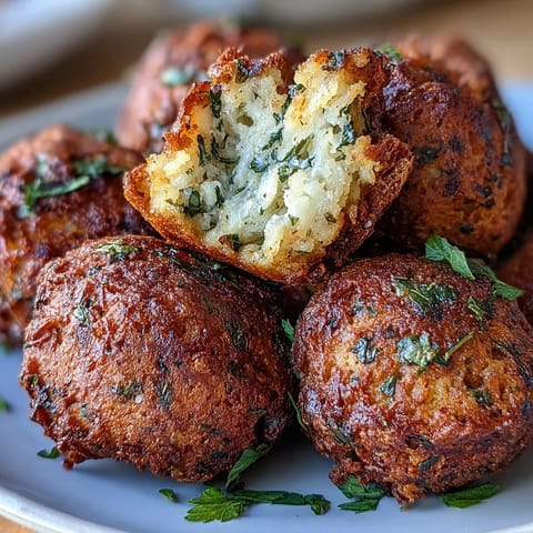 A vibrant falafel quinoa salad bowl with baked falafel, fresh cucumber, cherry tomatoes, and creamy garlic tahini sauce.  
