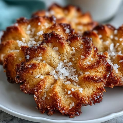 Delicate Flower-Shaped Shortbread