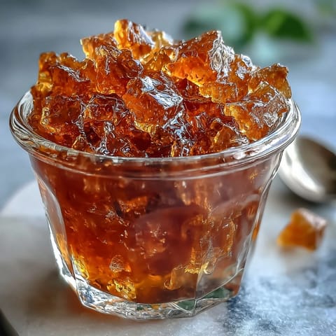 Dandelion Jelly in a glass jar, golden and translucent, spread on a slice of buttered toast with fresh dandelions nearby.  