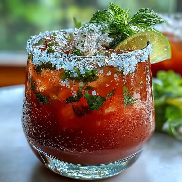 Festive non-alcoholic margarita mocktail bursting with zesty lime and orange, garnished with mint and a classic salted rim.