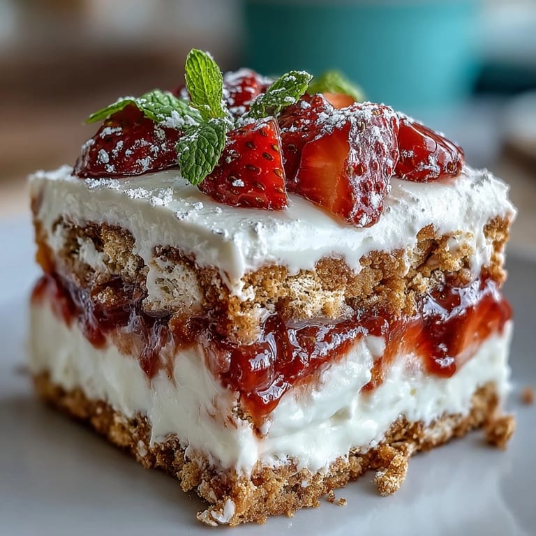 A chilled Memorial Day icebox cake, perfect for summer celebration slices.