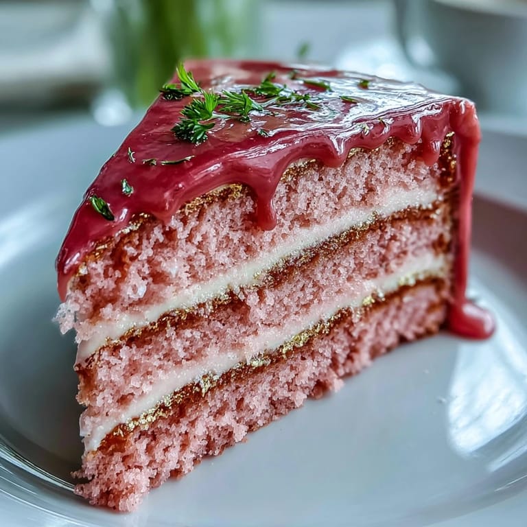 Decadent Bridal Shower Rosé Velvet Cake, a stunning centerpiece with creamy frosting cascade.