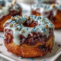 Graduation Party Donut Tower with Sprinkles: a colorful, sweet centerpiece for any celebration.
